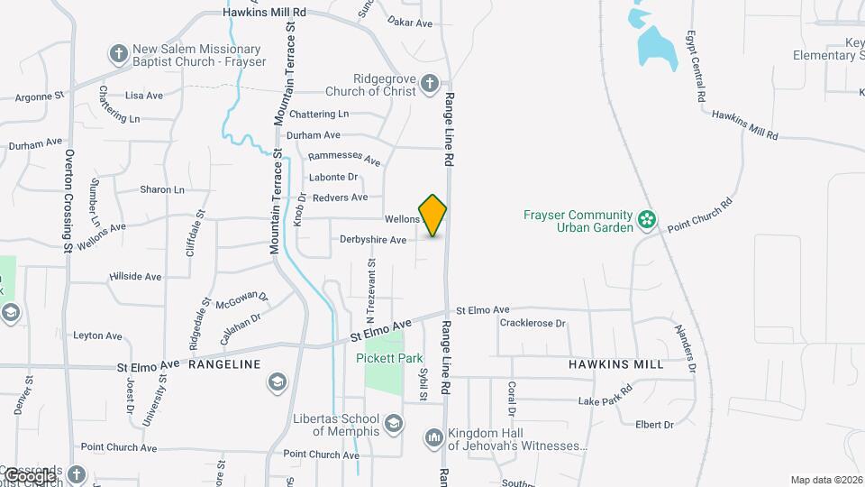 2621 Derbyshire Ave Map and Location Details