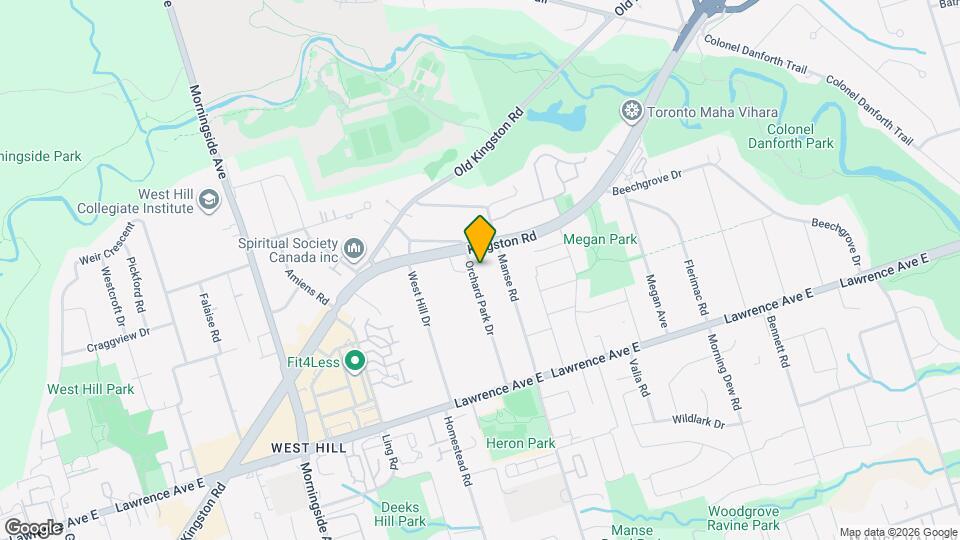 57A Orchard Park Dr Map and Location Details
