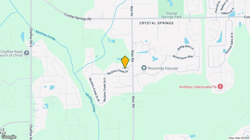 10435 McGirts Creek Dr Map and Location Details