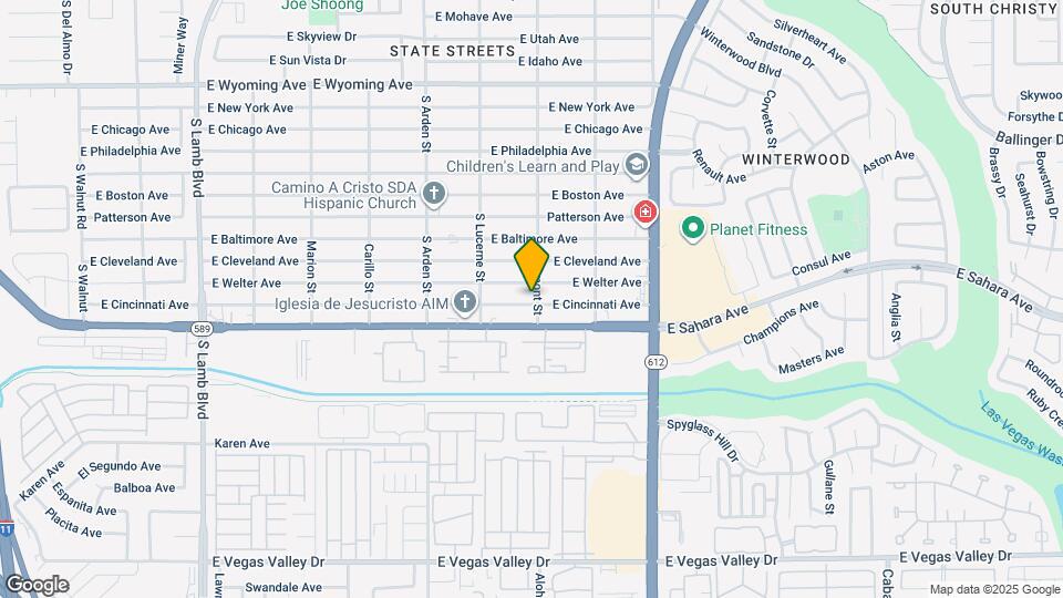4792 E Cincinnati Ave Map and Location Details
