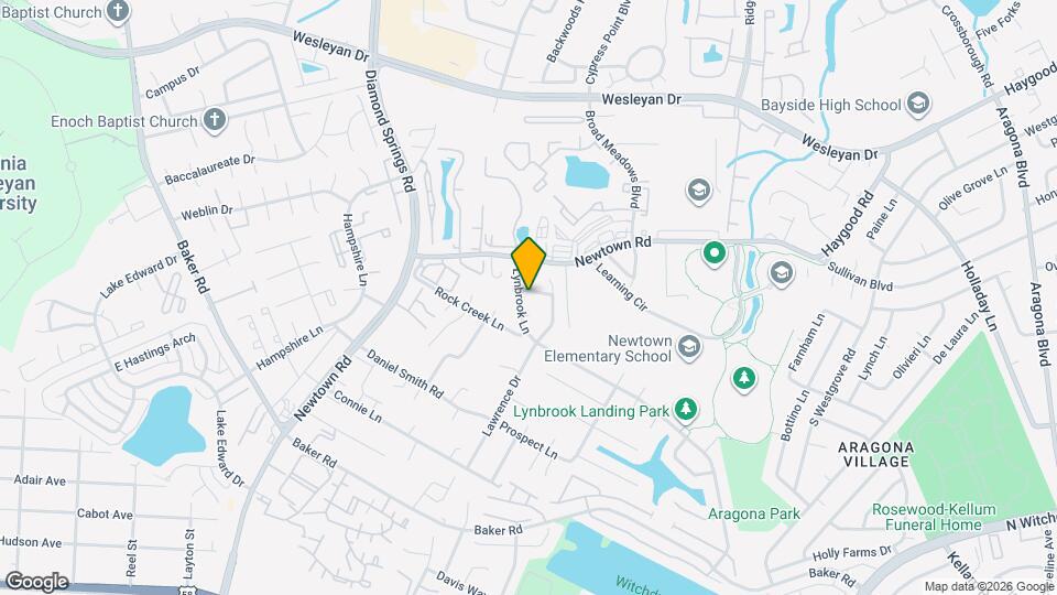 721 Wolftrap Ln Map and Location Details