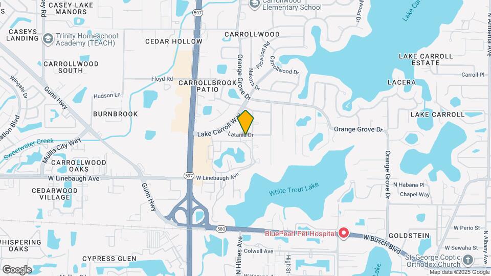 3402 Latania Dr Map and Location Details