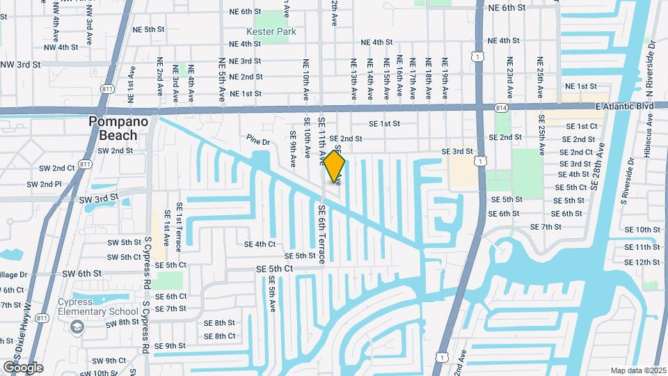 1109 Pine Dr Map and Location Details