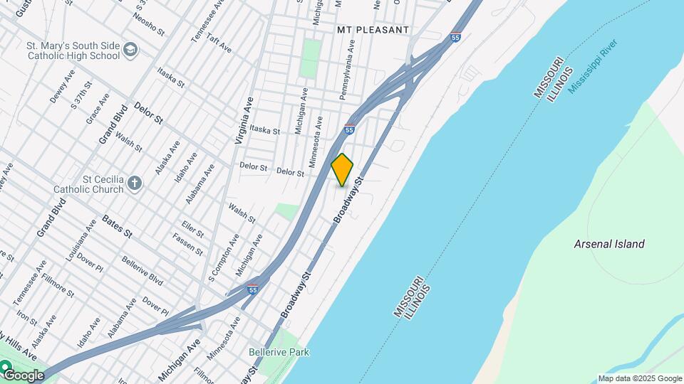 4833 Nebraska Ave Map and Location Details