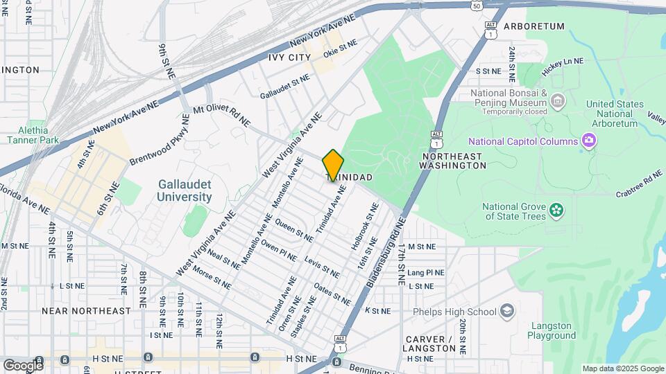 1273 Simms Pl NE, Unit 1 Mapa y Detalles de la Ubicación