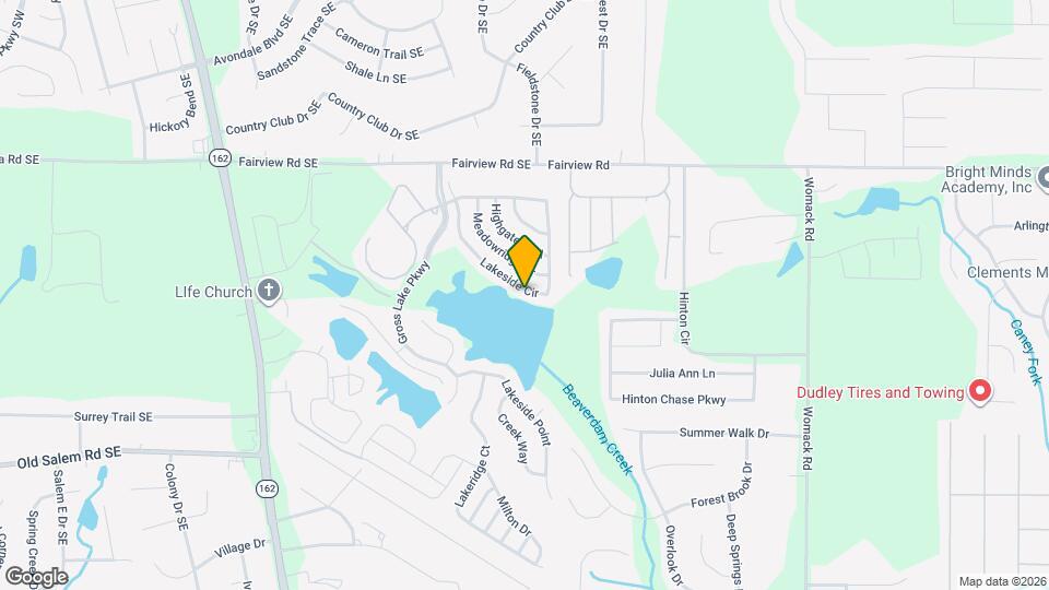 855 Lakeside Cir Map and Location Details