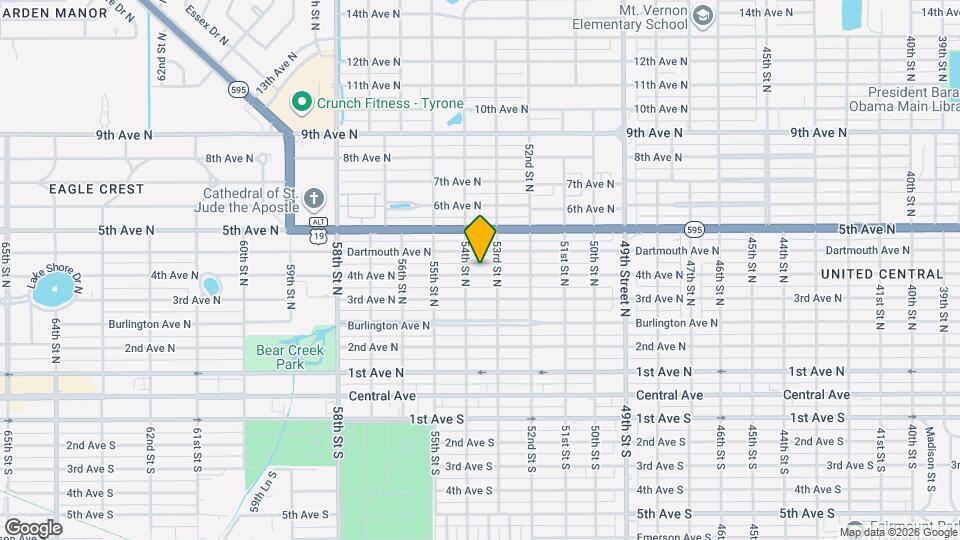 5333 4th Ave N Mapa y Detalles de la Ubicación