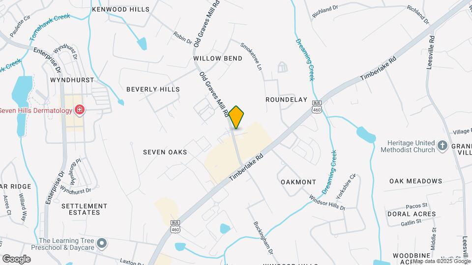 202 Old Graves Mill Rd Map and Location Details