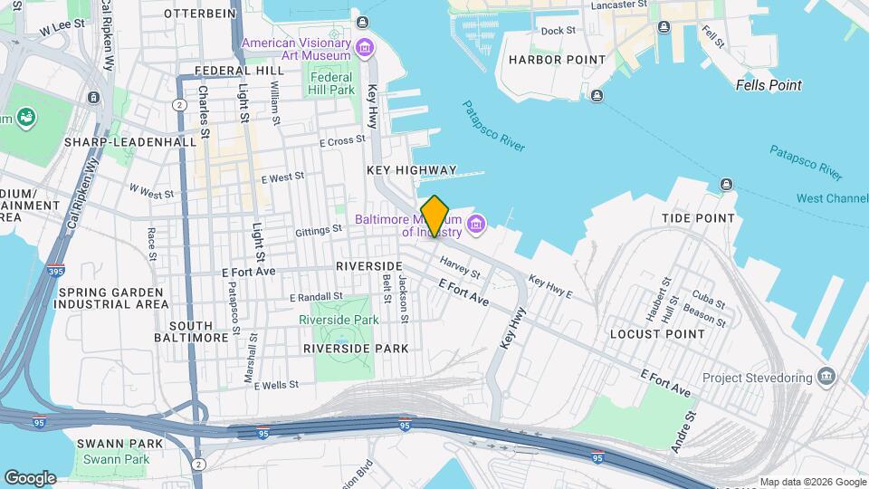 1314 Webster St Map and Location Details