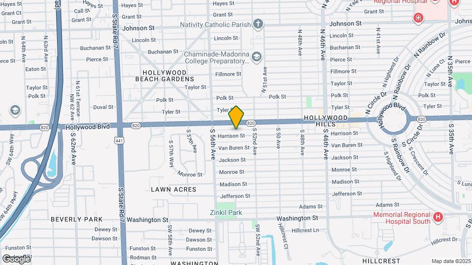 5317 Harrison St Map and Location Details