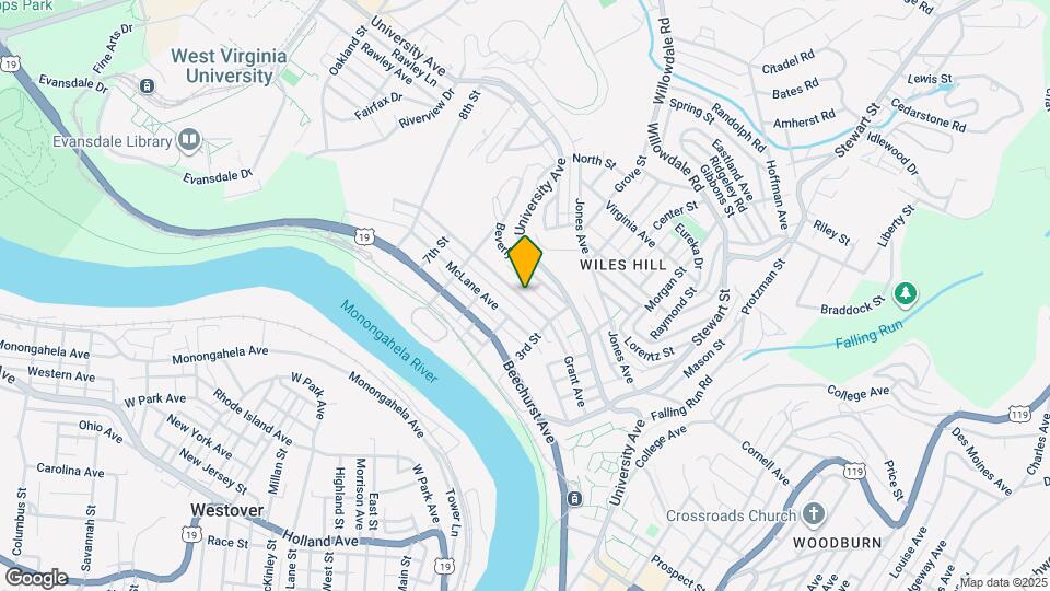 340 Grant Ave Map and Location Details