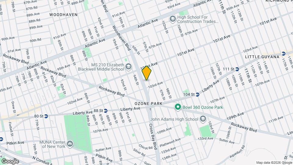 101-48-101-95 95th St Map and Location Details