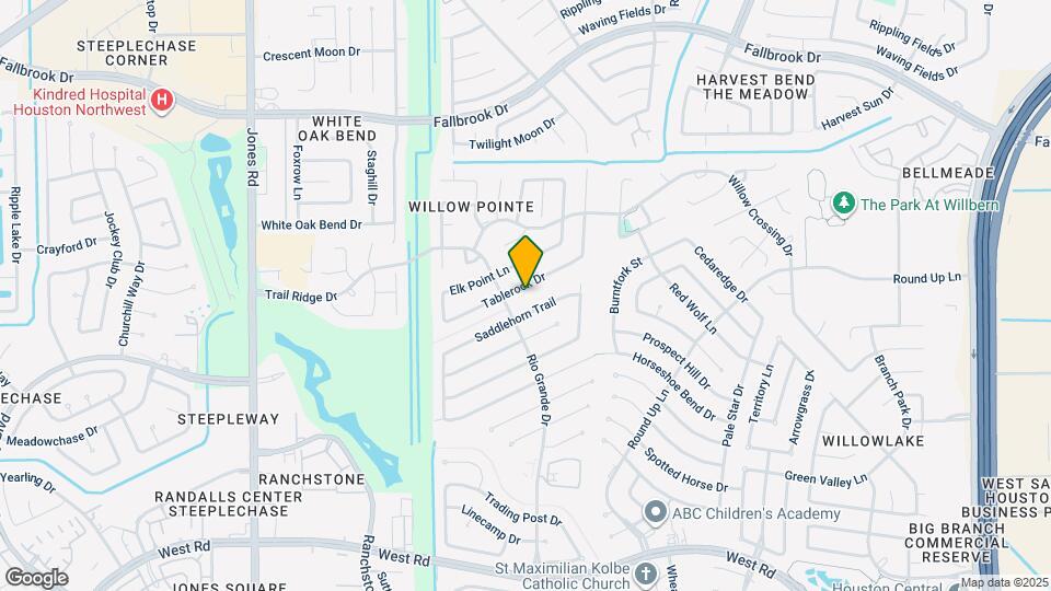 10319 Tablerock Dr Map and Location Details