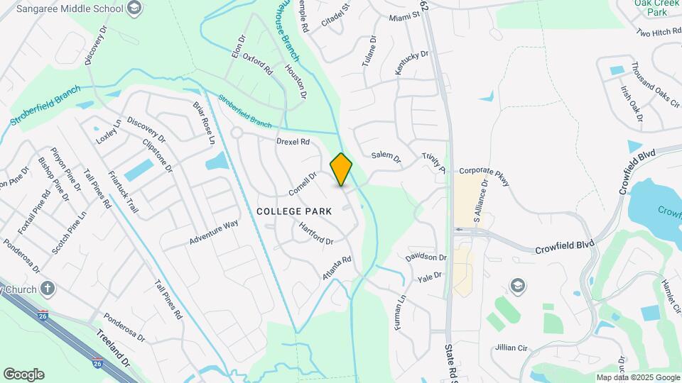 111 Cornell Dr Map and Location Details