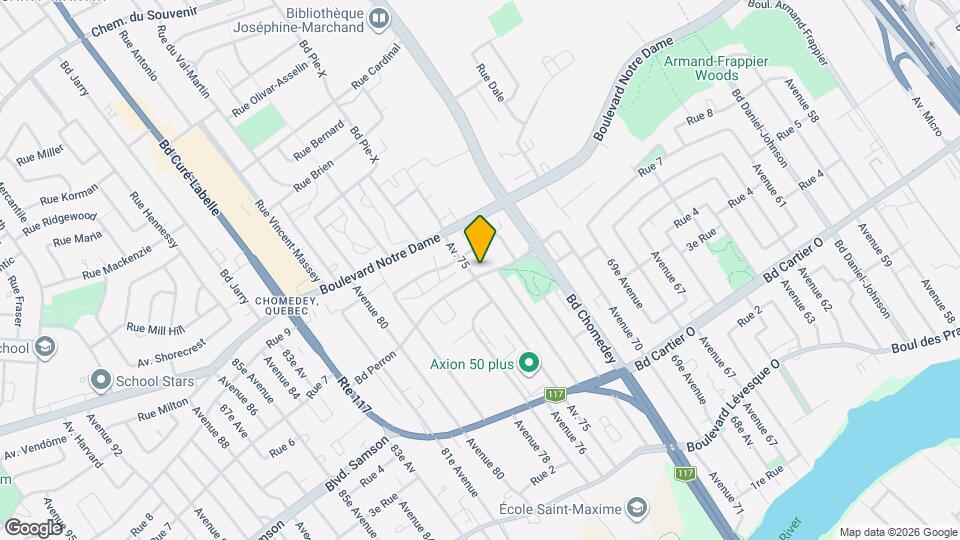 3565 Perron Boul Map and Location Details