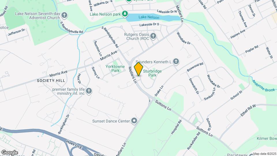 1 Sturbridge Dr Map and Location Details