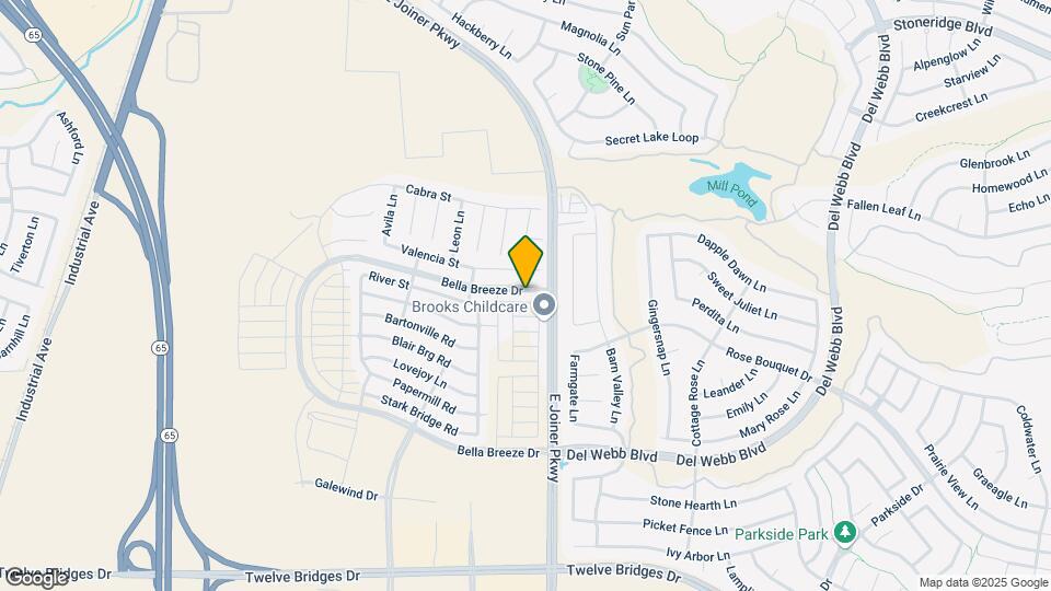 2043 Comstock Ln Map and Location Details