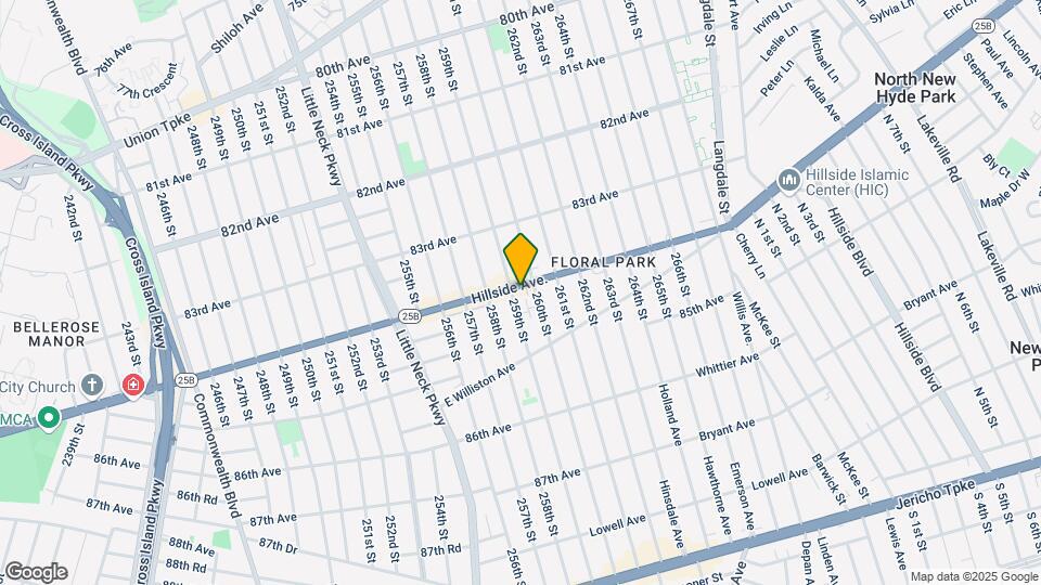 25910 Hillside Ave Map and Location Details