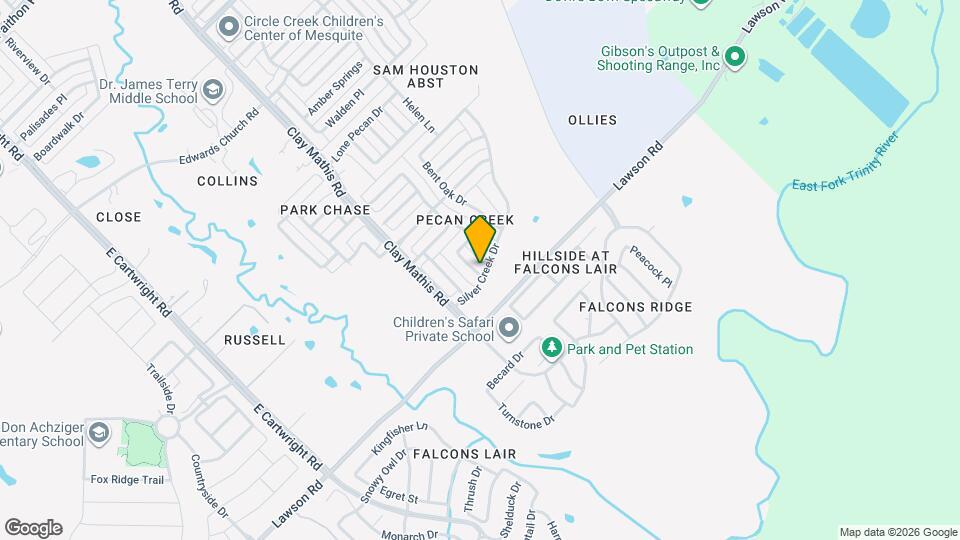 3332 Knollcrest Ln Mapa y Detalles de la Ubicación