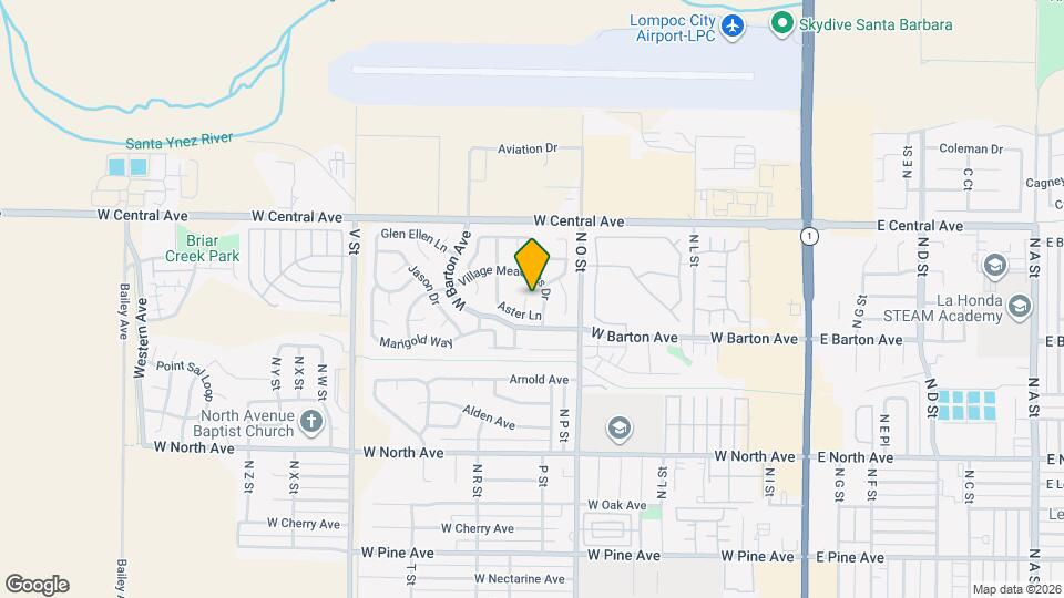 1220 Iris Ct Map and Location Details