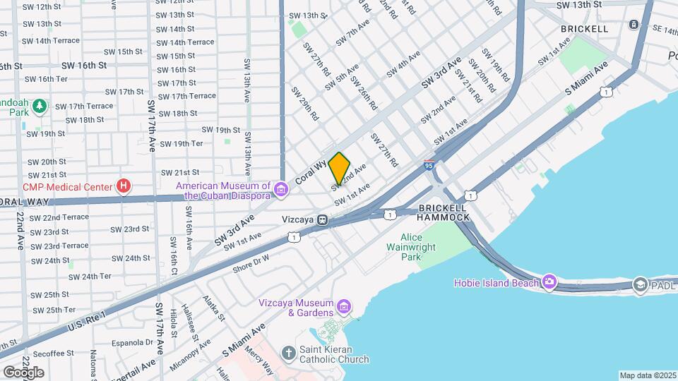 3021 SW 2nd Ave Map and Location Details