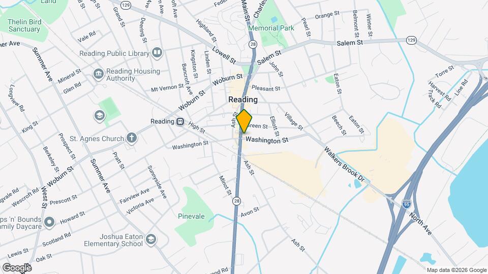 160 Washington St Mapa y Detalles de la Ubicación