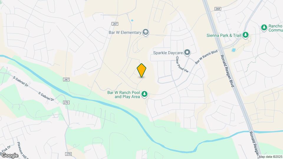 2408 Bronc Buster Way Map and Location Details