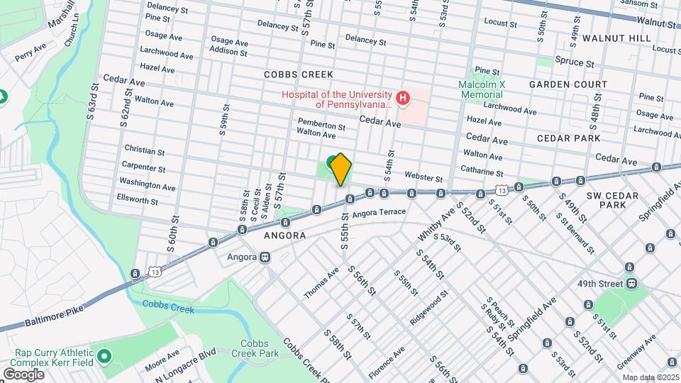 821 S Vogdes St Map and Location Details