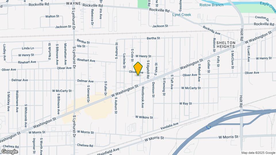 618 Woodrow Ave Map and Location Details