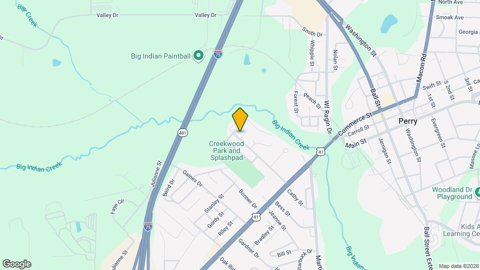 1218 Creekwood Dr Map and Location Details