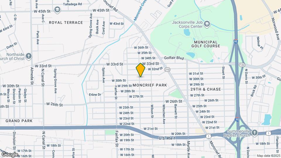 1599 W 30th St Map and Location Details