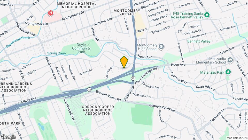 2148 Mount Olive Dr Map and Location Details