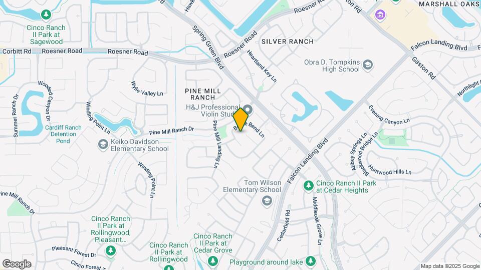 3906 Point Cuero Ct Map and Location Details