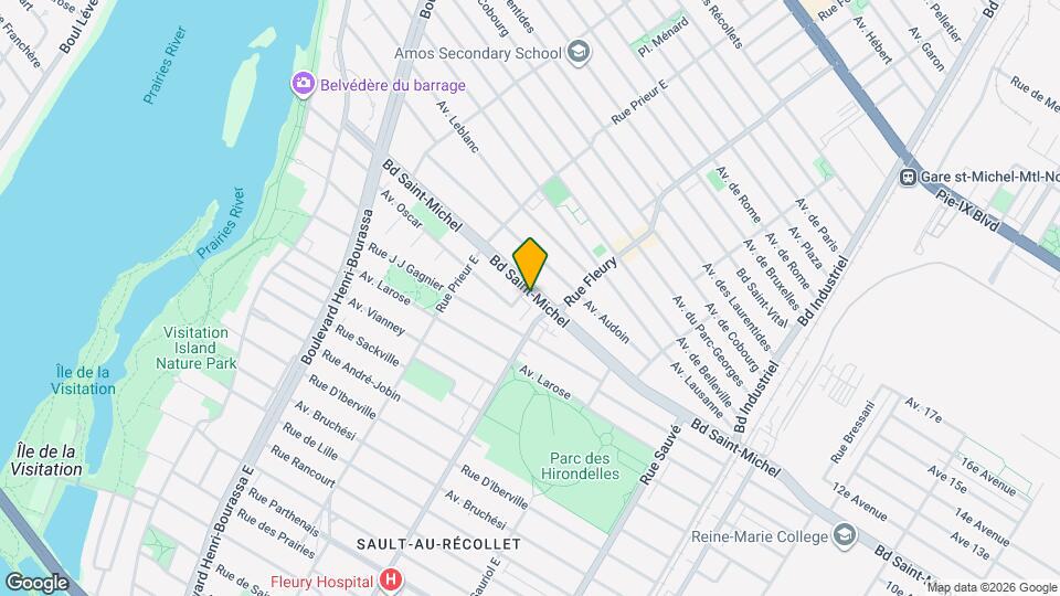 10360-10366 Saint-Michel Boul Map and Location Details