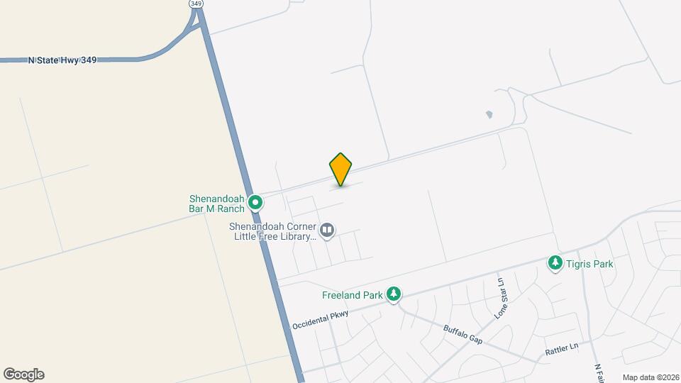 1336 Bajada St Map and Location Details