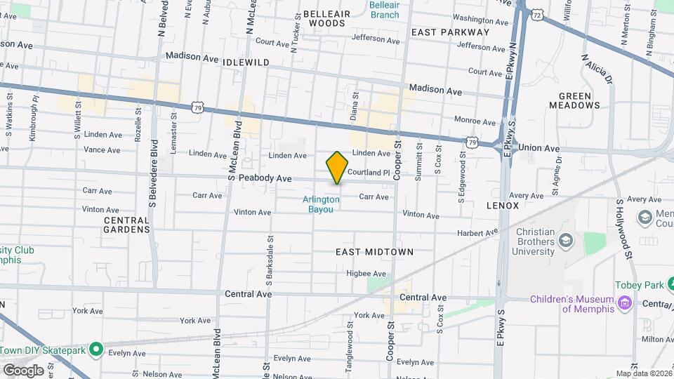 527 Diana St Mapa y Detalles de la Ubicación