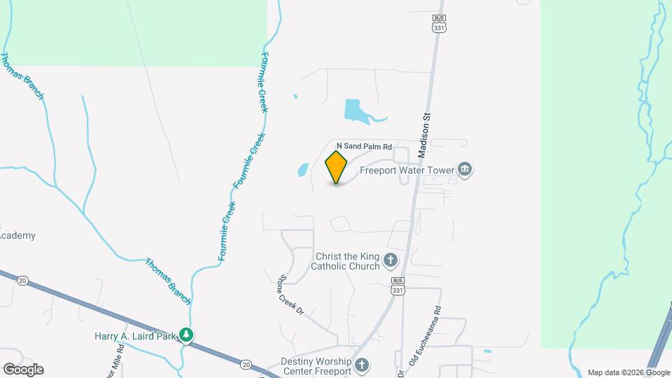 235 Date Palm Ln Map and Location Details