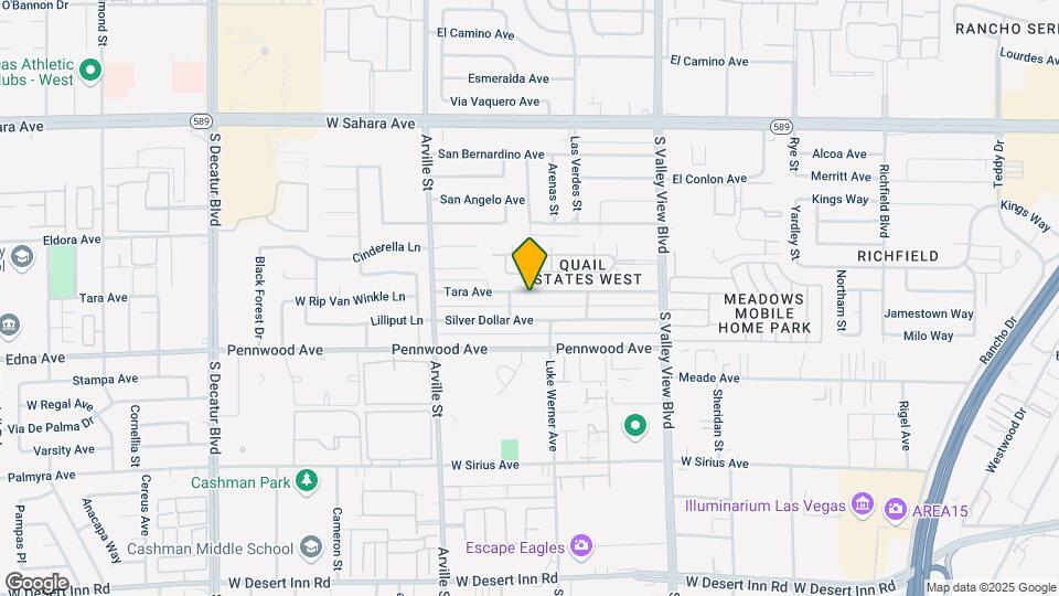 4151 Tara Ave Map and Location Details