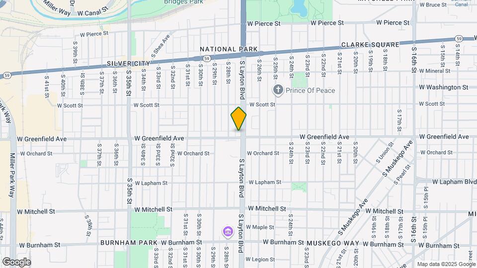 1341 S Layton Blvd Map and Location Details