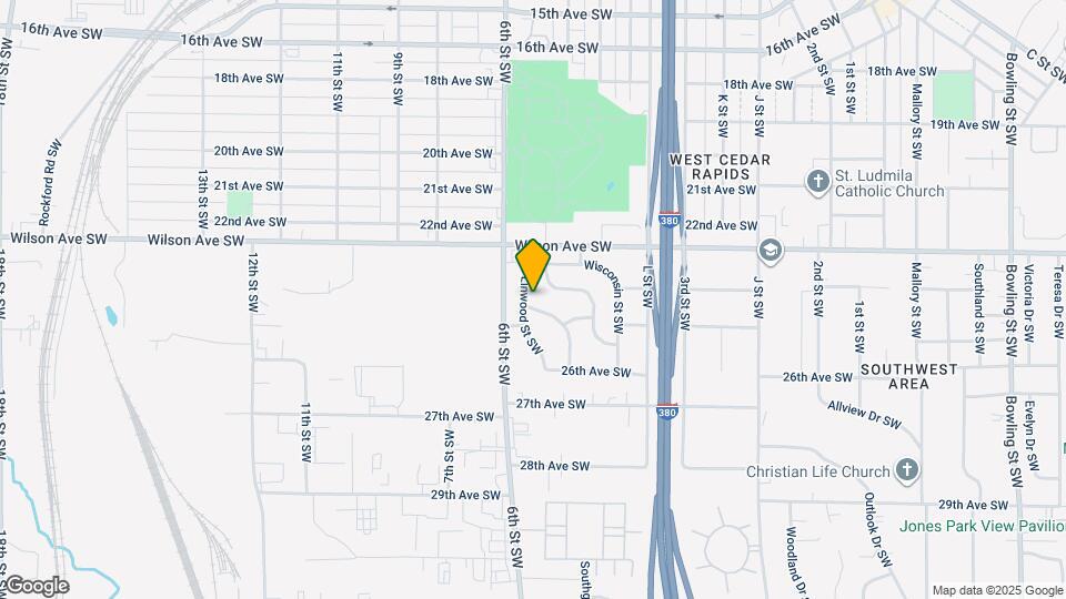 2501 Indiana St SW Map and Location Details