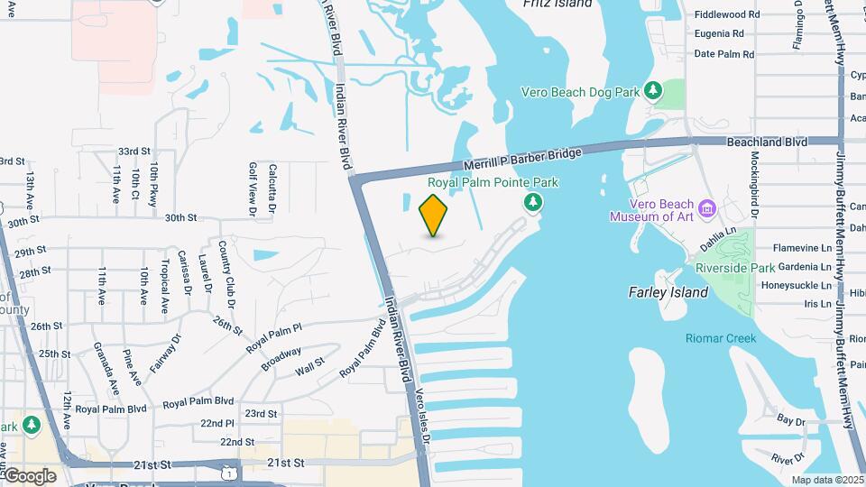 2800 Indian River Blvd, Unit N1 Map and Location Details