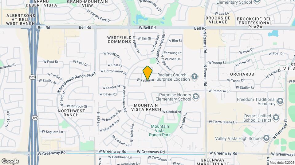 15915 W Tasha Dr Map and Location Details