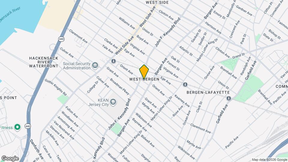 168 Orient Ave Mapa y Detalles de la Ubicación