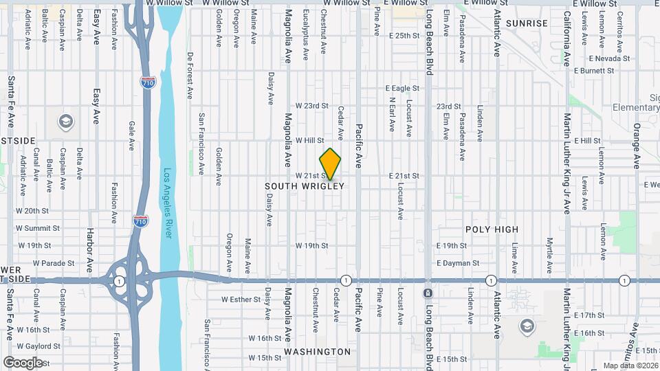 2066 Chestnut Ave Map and Location Details