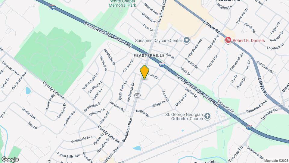 43 Franklin Ave Map and Location Details