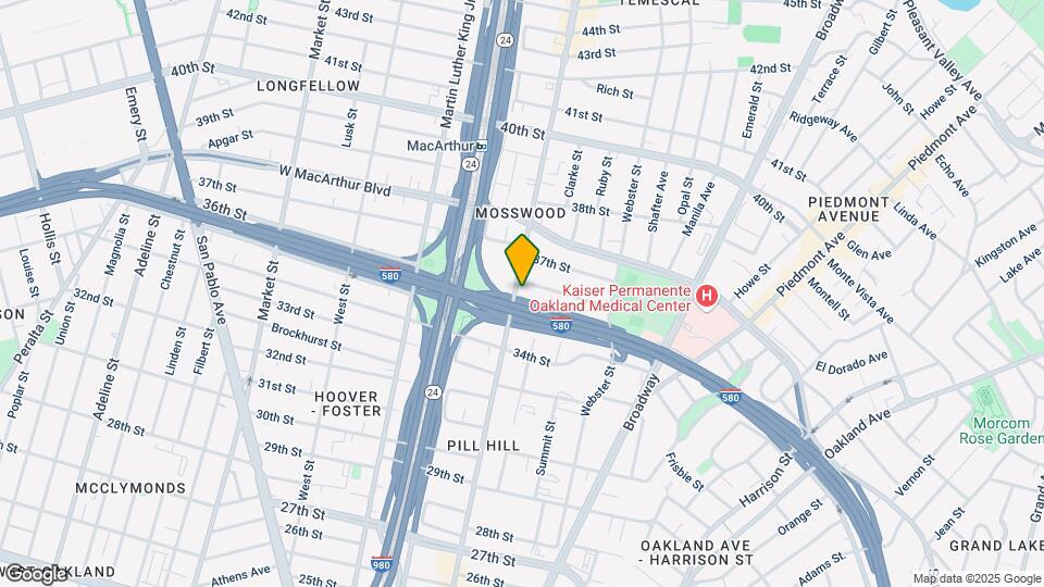 3532 Telegraph Ave Map and Location Details