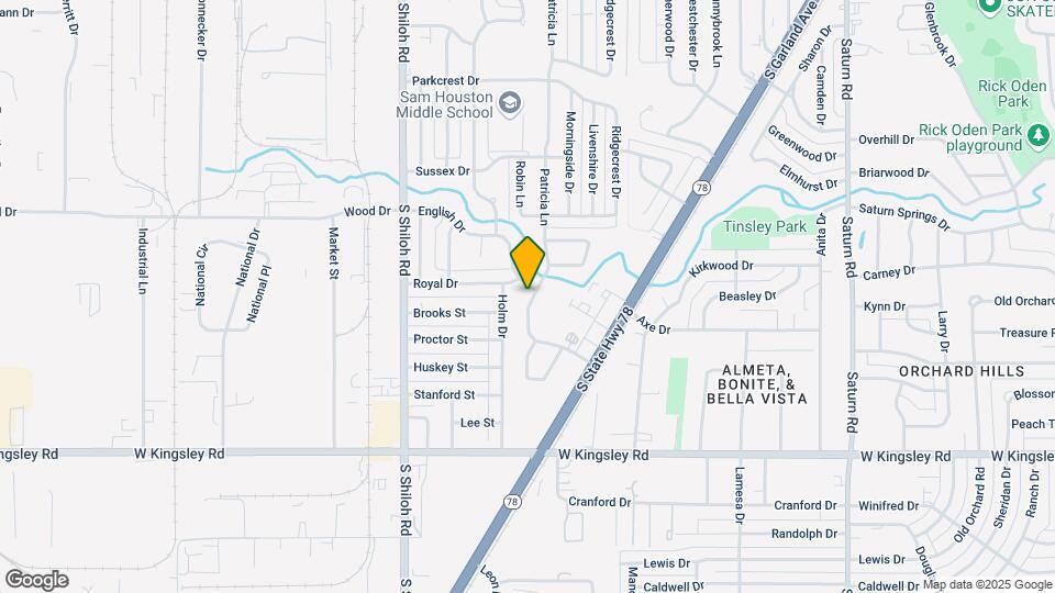 2703 Patricia Ln Map and Location Details