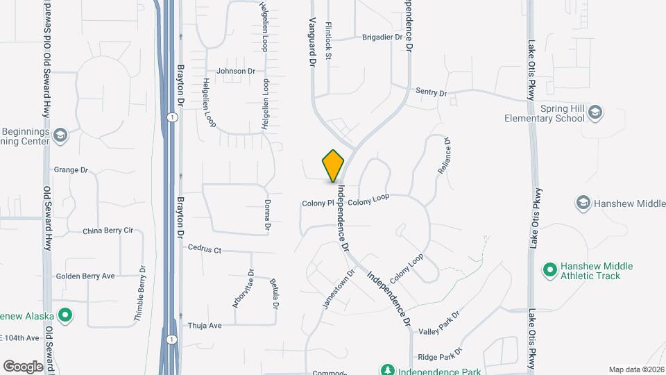 1930 Congress Cir Map and Location Details