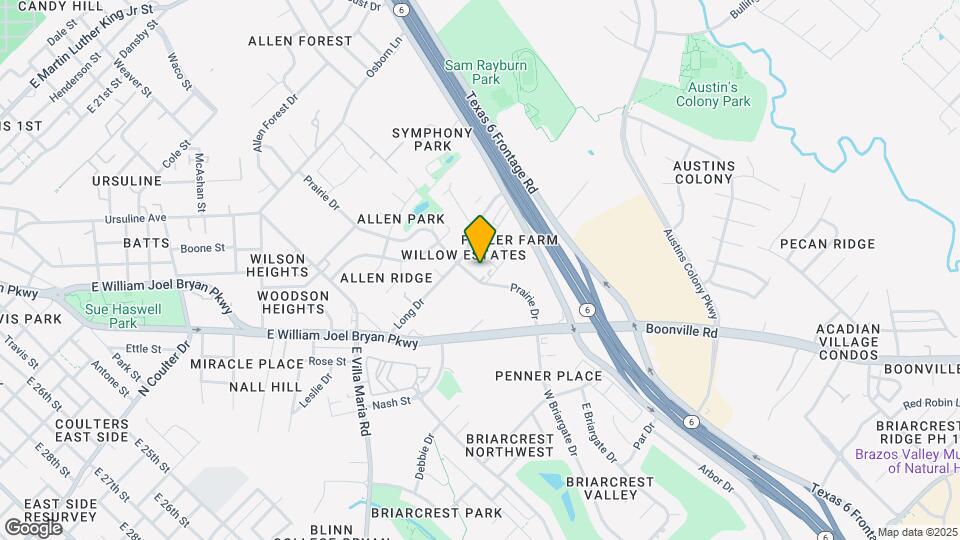 1707 Prairie Dr Map and Location Details