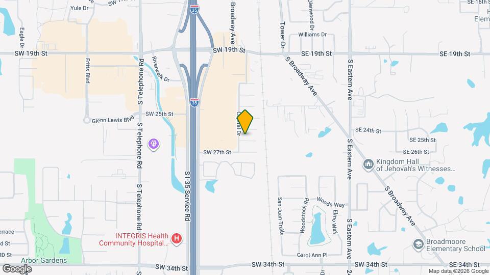 625 SW 26th St Map and Location Details